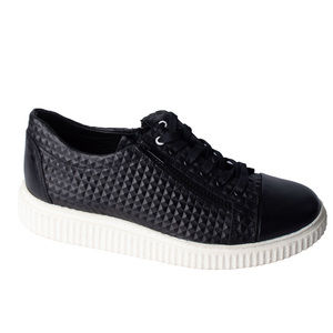 QUE BLACK SNEAKERS | MENS SIZE 40